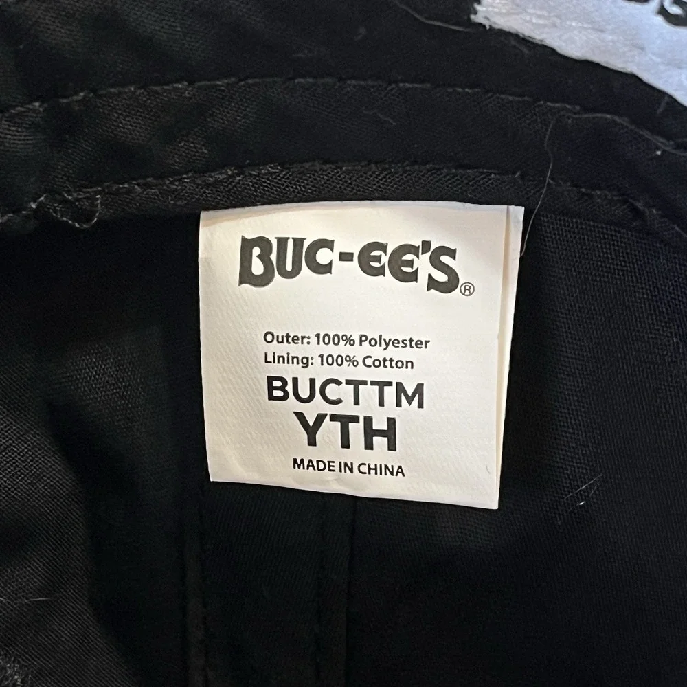 Bucees Buc-ees Baseball Hat Cap Space Rockets Planets Youth Size Blue Black